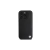 BMW Sign Leather Crossing Lines Pattern Hard Case per Apple iPhone 16 Pro 6,3