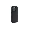 BMW Sign Leather Crossing Lines Pattern Hard Case per Apple iPhone 16 Pro 6,3