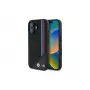BMW M Meshed Tricolor Stripes MagSafe Hard Case per iPhone 16 6,1