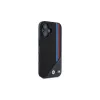 BMW M Meshed Tricolor Stripes MagSafe Hard Case per iPhone 16 6,1