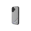 BMW M Perforated Tricolor Line custodia rigida MagSafe per Apple iPhone 16 6,1