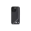 BMW M Perforated Twisted Line MagSafe Hard Case per iPhone 16 Pro (6,3 inch) - Nero