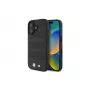 BMW M Collection Perforated and Stitched Line custodia rigida per iPhone 16 6,1