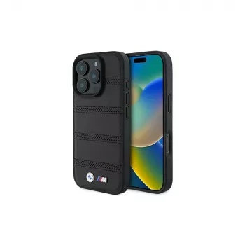 BMW M Perforated And Stitched Line Hardcase per Apple iPhone 16 Pro 6,3