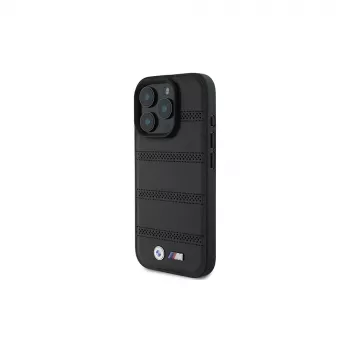 BMW M Perforated And Stitched Line Hardcase per Apple iPhone 16 Pro 6,3