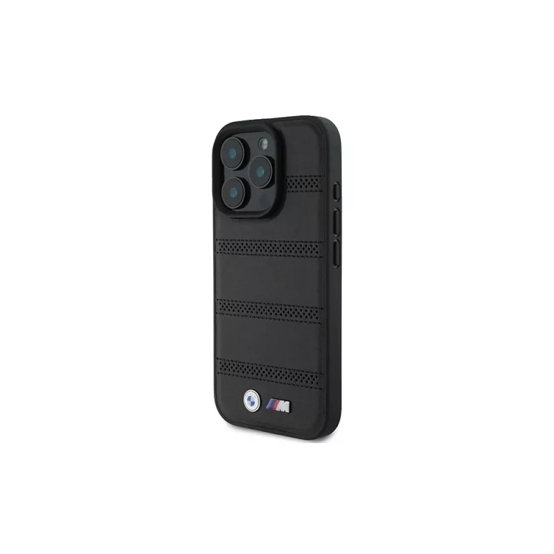 BMW M Perforated And Stitched Line Hardcase per Apple iPhone 16 Pro 6,3