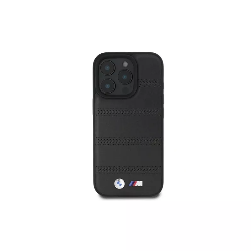 BMW M Perforated And Stitched Line Hardcase per Apple iPhone 16 Pro 6,3