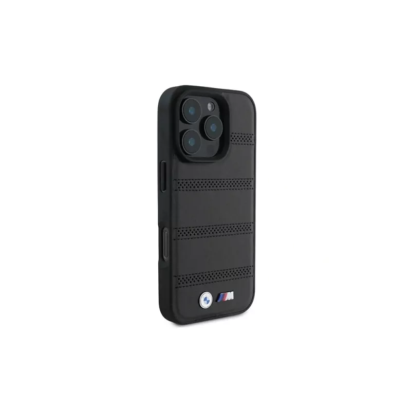 BMW M Perforated And Stitched Line Hardcase per Apple iPhone 16 Pro 6,3