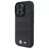 BMW M Perforated And Stitched Line MagSafe Hard Case per iPhone 16 Pro Max 6.9 nero