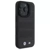 BMW M Perforated And Stitched Line MagSafe Hard Case per iPhone 16 Pro Max 6.9 nero