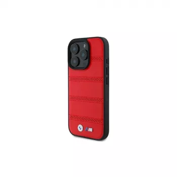 BMW M Collection Perforated and Stitched Line custodia rigida per Apple iPhone 16 Pro 6,3