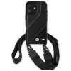 BMW M Edition Carbon Stripe & Strap custodia rigida per iPhone 16 6,1