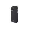 BMW M Collection Smooth Full Wrapped Metal MagSafe Hard Case per Apple iPhone 16 - Nero