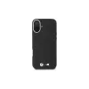 BMW M Collection Smooth Full Wrapped Metal MagSafe Hard Case per Apple iPhone 16 - Nero