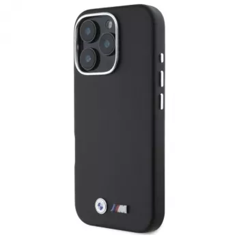 BMW M Smooth Full Wrapped Metal MagSafe Hard Case per Apple iPhone 16 Pro Max 6,9