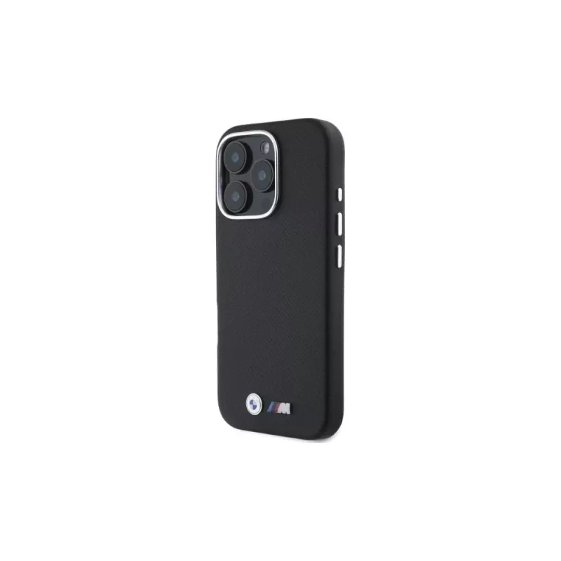 BMW M Edition Kevlar Wrapped Metal Hard Case per Apple iPhone 16 Pro Max 6,9