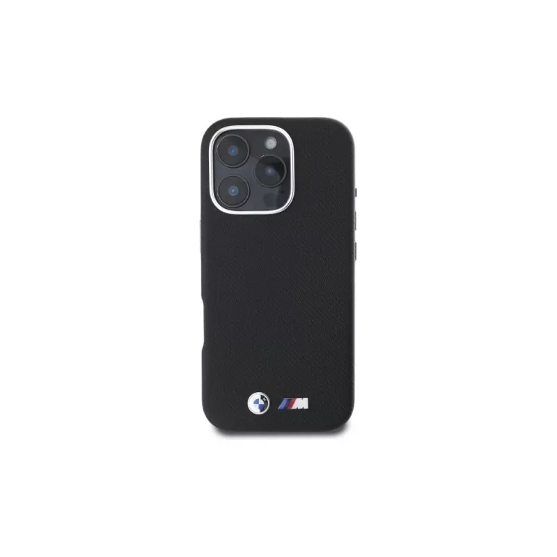 BMW M Edition Kevlar Wrapped Metal Hard Case per Apple iPhone 16 Pro Max 6,9