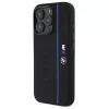 BMW BMHMP16L23SHEB iPhone 16 Pro Hard Case Silicone Hexagon Blue Line MagSafe nero