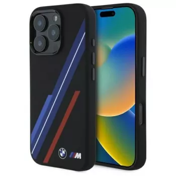 BMW BMHMP16X23SSPK Hardcase silicone MagSafe Case per iPhone 16 Pro Max 6,9