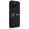 BMW M Collection custodia rigida in silicone con striscia centrale MagSafe per Apple iPhone 16 Pro Max 6,9