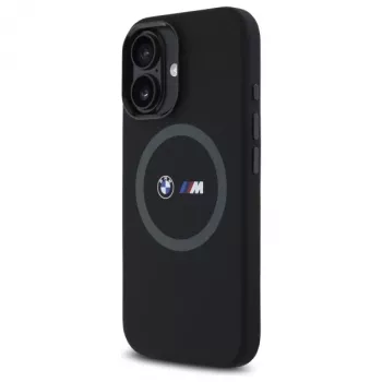 BMW M Collection custodia posteriore in silicone per Apple iPhone 16 6,1