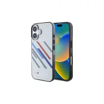 BMW custodia rigida per iPhone 16 Plus 6,7