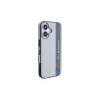 BMW BMHCP16S23HTFEG iPhone 16 6,1 inch grigio custodia rigida Motorsport IML strisce verticali