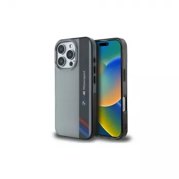 BMW Motorsport custodia rigida per Apple iPhone 16 Pro 6,3