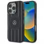 Mercedes-Benz MEHMP16L23HRSK iPhone 16 Pro 6,3 inch nero custodia rigida Double Layer Crossed Lines MagSafe