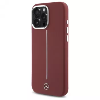 Mercedes-Benz custodia in silicone per iPhone 16 Pro Max 6,9