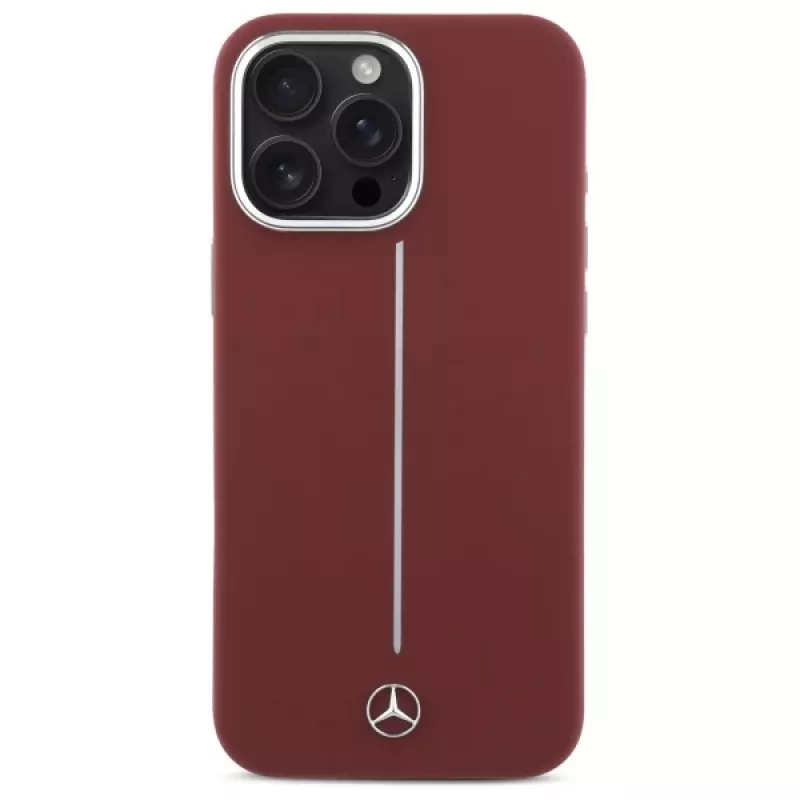 Mercedes-Benz custodia in silicone per iPhone 16 Pro Max 6,9