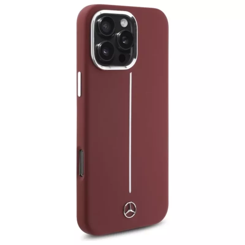 Mercedes-Benz custodia in silicone per iPhone 16 Pro Max 6,9