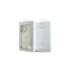 Guess Saffiano Peony Classic Logo custodia MagSafe per iPhone 16 (oro)