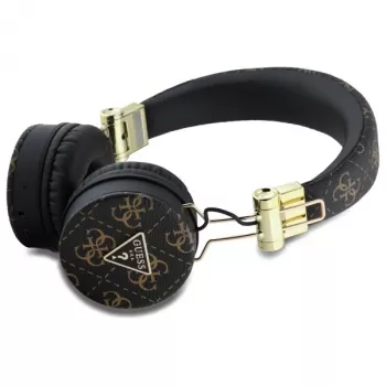 Guess 4G Triangle Round Shape cuffie wireless, Bluetooth, ENC, nere