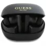 Guess Capsule Printed Logo - Auricolari Bluetooth TWS ANC & ENC con custodia di ricarica (nero)
