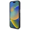 DKNY DKHCP16SSMCBSK Custodia rigida iPhone 16 6.1 Liquid Silicone Metal Logo nero