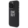 DKNY DKHCP16XSMCBSK Custodia rigida iPhone 16 Pro Max 6,9 pollici Liquid Silicone Metal Logo - nero