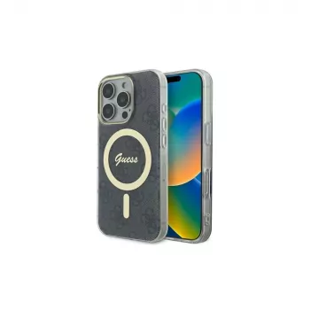 Guess GUHMP16LH4STK custodia rigida per Apple iPhone 16 Pro 6,3