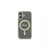 Guess GUHMP16SH4STW iPhone 16 6.1 custodia rigida IML 4G MagSafe marrone