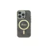 Guess GUHMP16LH4STW iPhone 16 Pro 6.3 custodia rigida IML 4G MagSafe marrone