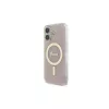 Guess GUHMP16SH4STP custodia rigida per Apple iPhone 16 6,1 inch rosa IML 4G MagSafe