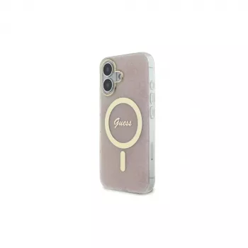 Guess GUHMP16SH4STP custodia rigida per Apple iPhone 16 6,1