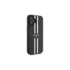 Guess GUHMP16SP4RPSK iPhone 16 6.1 inch custodia rigida nero 4G Printed Stripes MagSafe