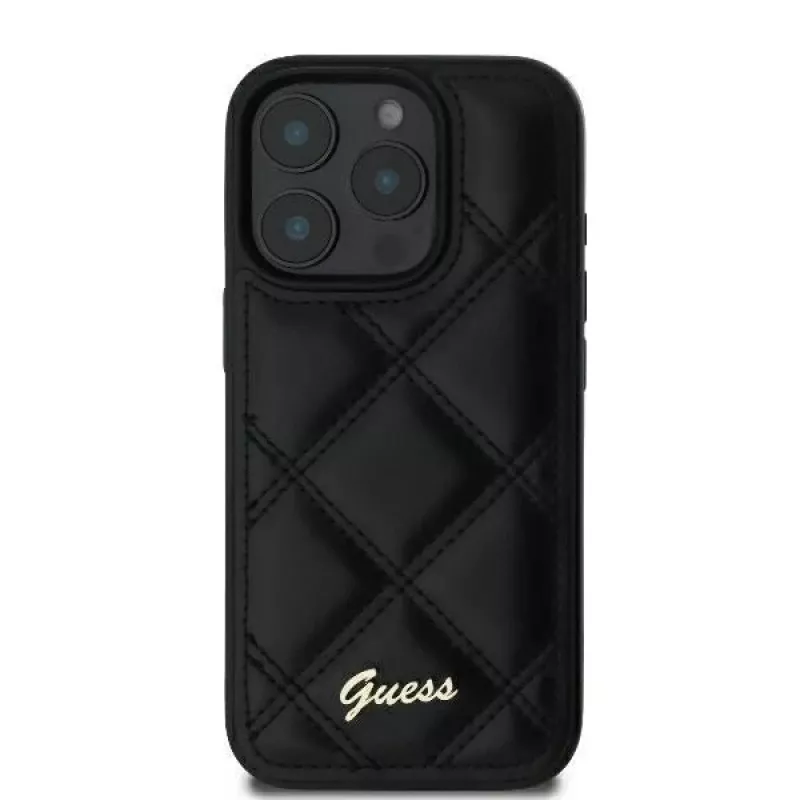 Guess GUHCP16LPSQSQSK custodia rigida per Apple iPhone 16 Pro 6,3