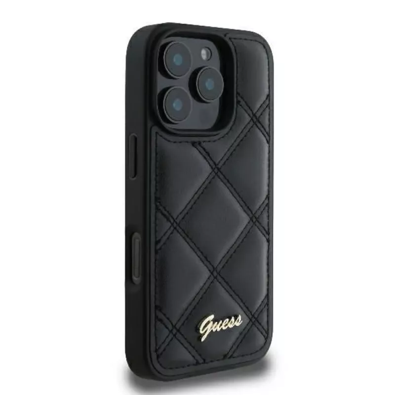Guess GUHCP16LPSQSQSK custodia rigida per Apple iPhone 16 Pro 6,3