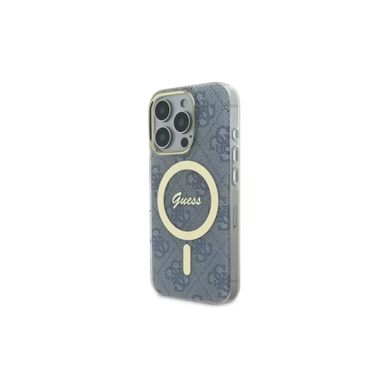 Guess GUHMP16LH4STB custodia rigida per Apple iPhone 16 Pro 6,3