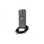 Guess Crossbody Cord Script MagSafe custodia rigida per iPhone 16 Pro Max 6,9