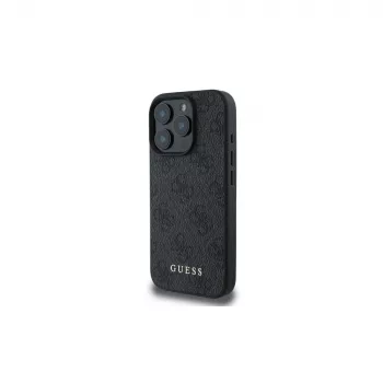Guess 4G Classic custodia per Apple iPhone 16 Pro, nero