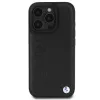 BMW Hot Stamp custodia rigida in pelle per iPhone 16 Pro 6,3