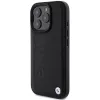 BMW Hot Stamp custodia rigida in pelle per iPhone 16 Pro 6,3